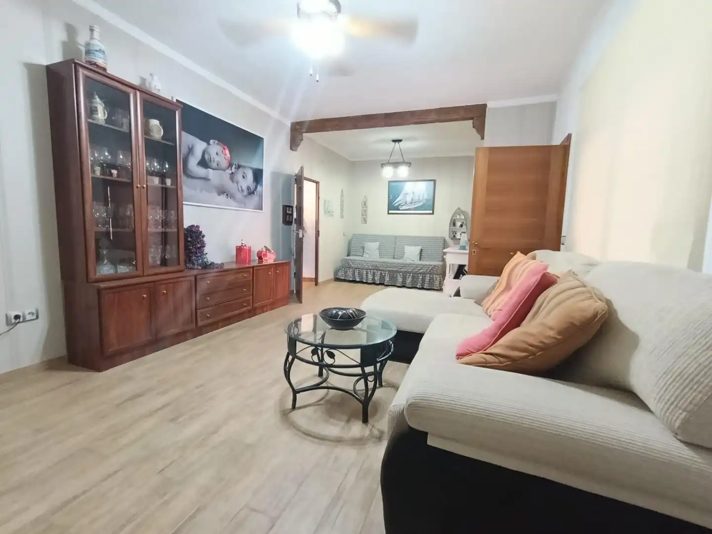 Wohnzimmer von Haus oder Chalet zum Verkauf in Chiclana de la Frontera mit Privatgarten, Terrasse und Schwimmbad
