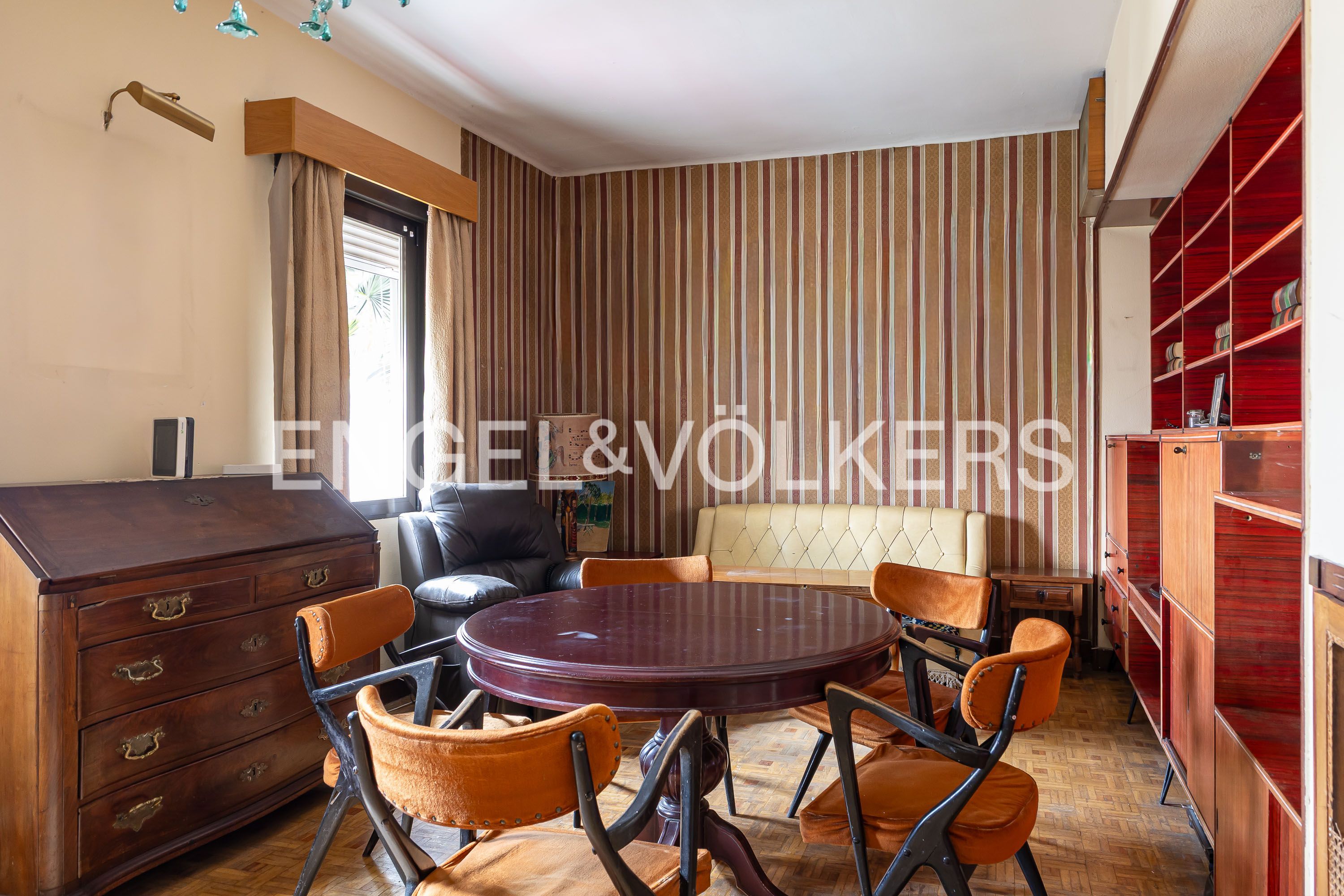 Dining room of Apartment for sale in  Madrid Capital  with Heating, Terrace and Balcony