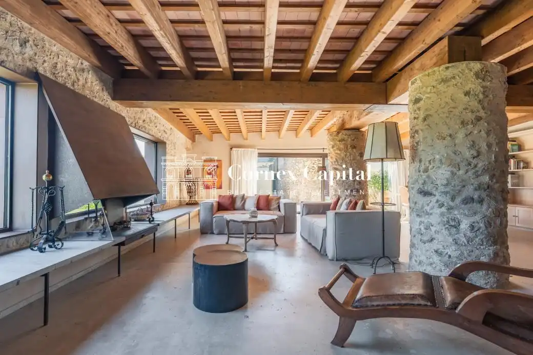 Sala d'estar de Casa o xalet de lloguer en Pals amb Jardí privat, Terrassa i Piscina