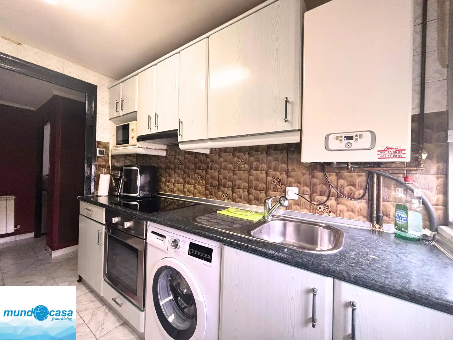 Cocina de Piso en venta en Zaragoza con Aire acondicionado, Calefacción y Amueblado