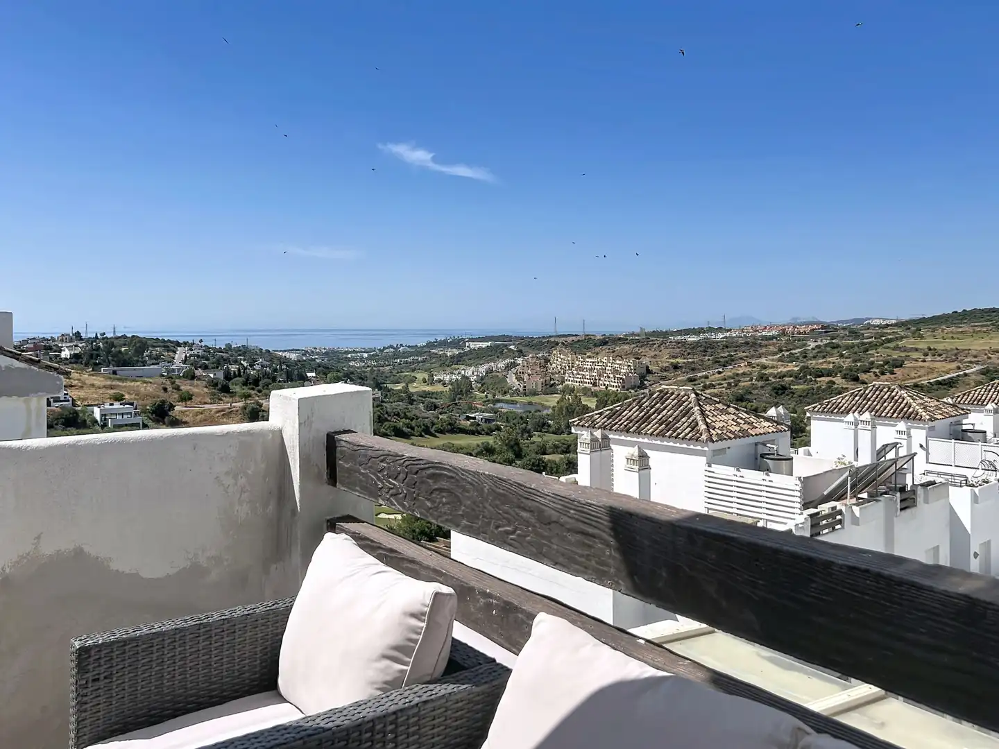 Terraza de Ático en venta en Estepona con Aire acondicionado, Terraza y Piscina