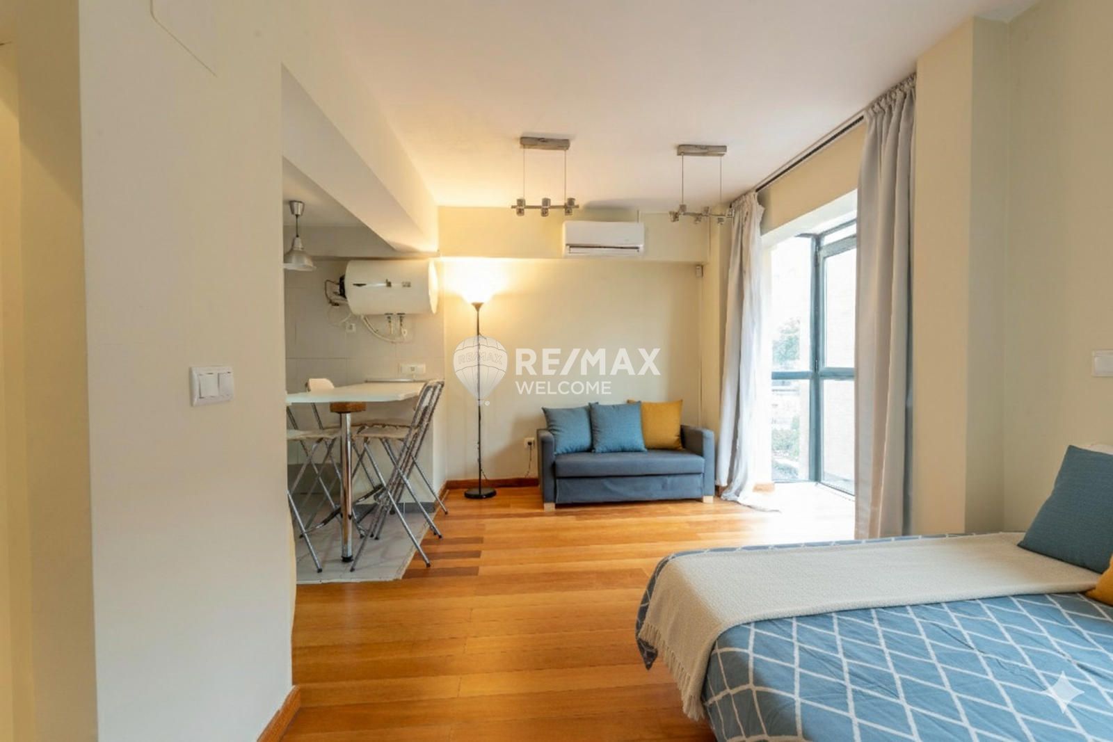 Bedroom of Study to rent in  Madrid Capital  with Air Conditioner, Heating and Furnished