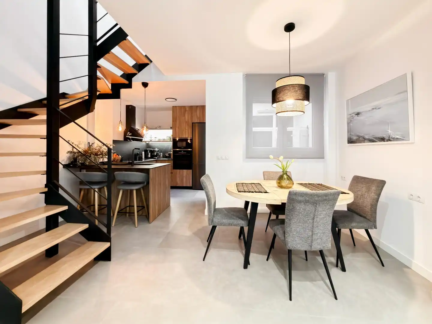 Comedor de Casa o chalet de alquiler en Massamagrell con Aire acondicionado, Terraza y Amueblado
