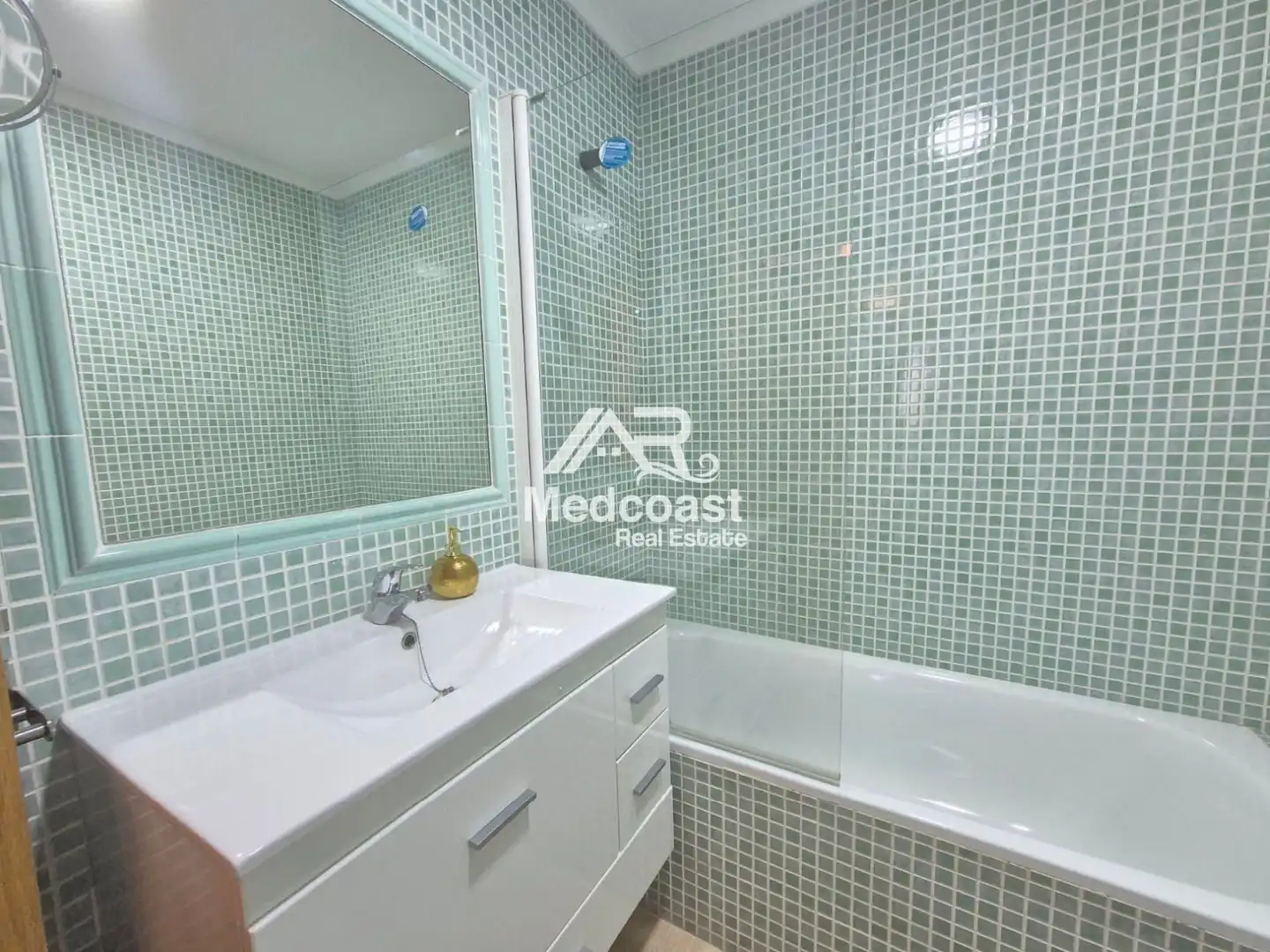 Badezimmer von Wohnung zum Verkauf in Pulpí mit Klimaanlage, Terrasse und Schwimmbad