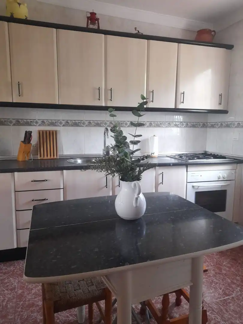Cocina de Finca rústica en venta en Frigiliana con Calefacción, Jardín privado y Terraza
