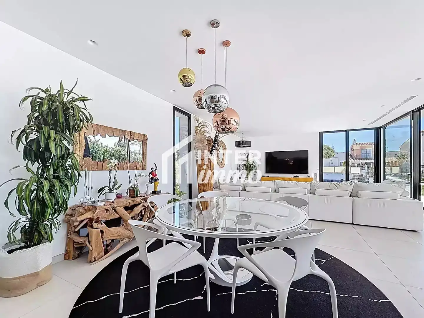 Sala de estar de Casa o chalet en venta en Empuriabrava con Aire acondicionado, Calefacción y Terraza