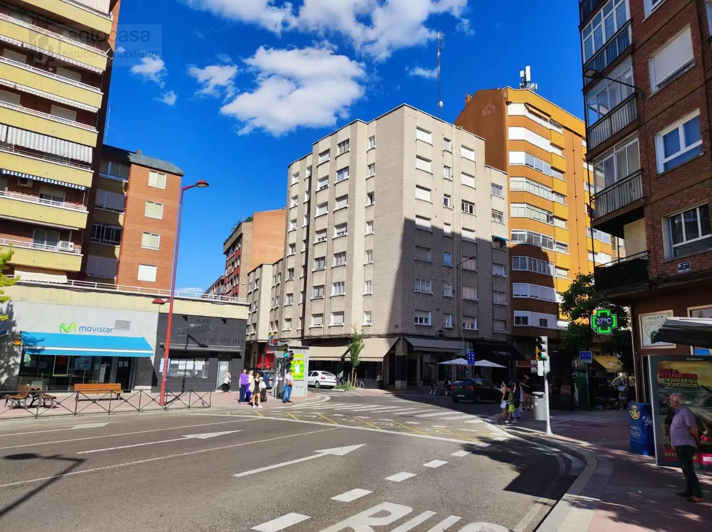 Vista exterior de Ático en venta en Valladolid con Calefacción