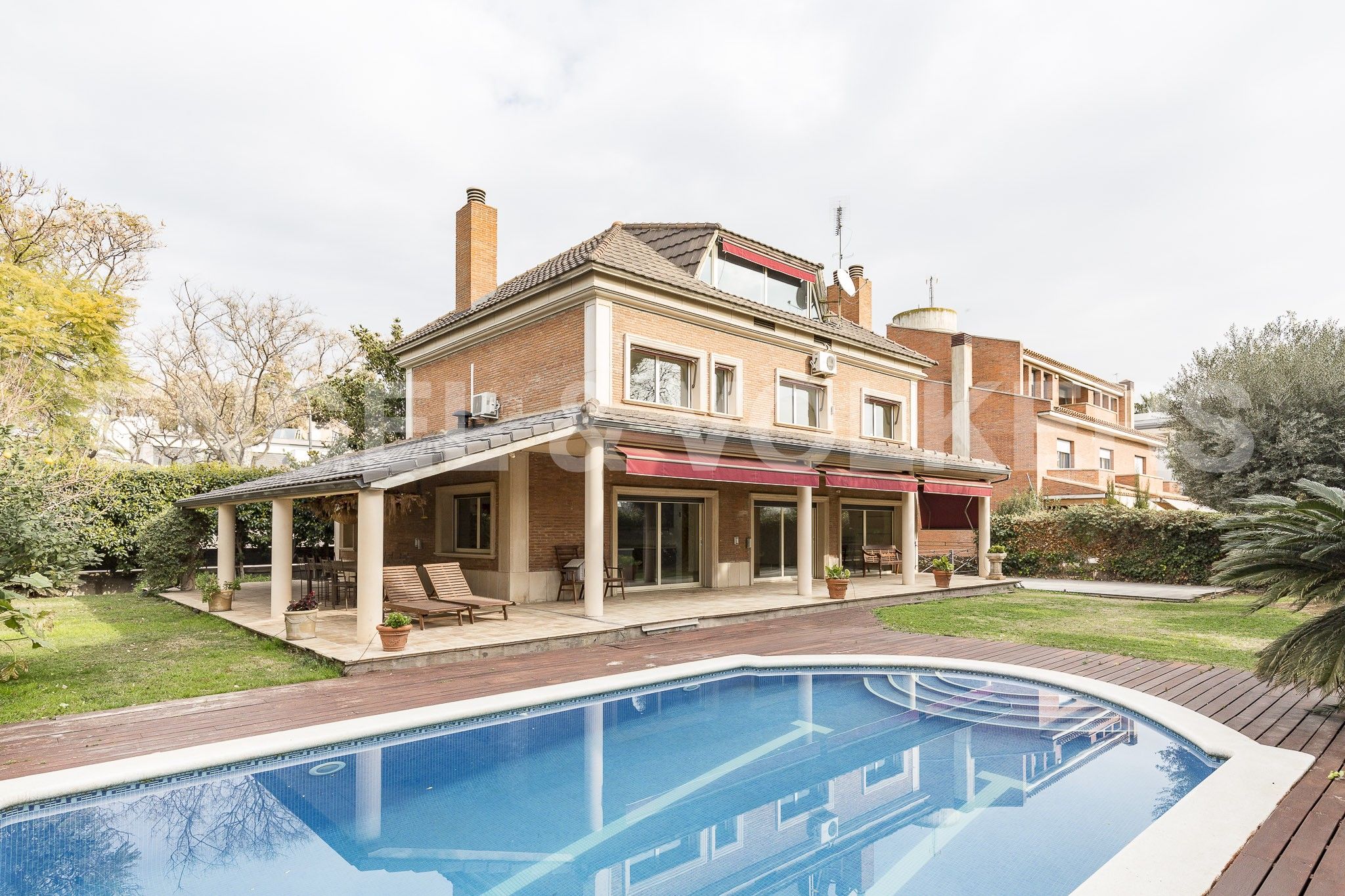 Garden of House or chalet for sale in Esplugues de Llobregat  with Air Conditioner, Heating and Private garden