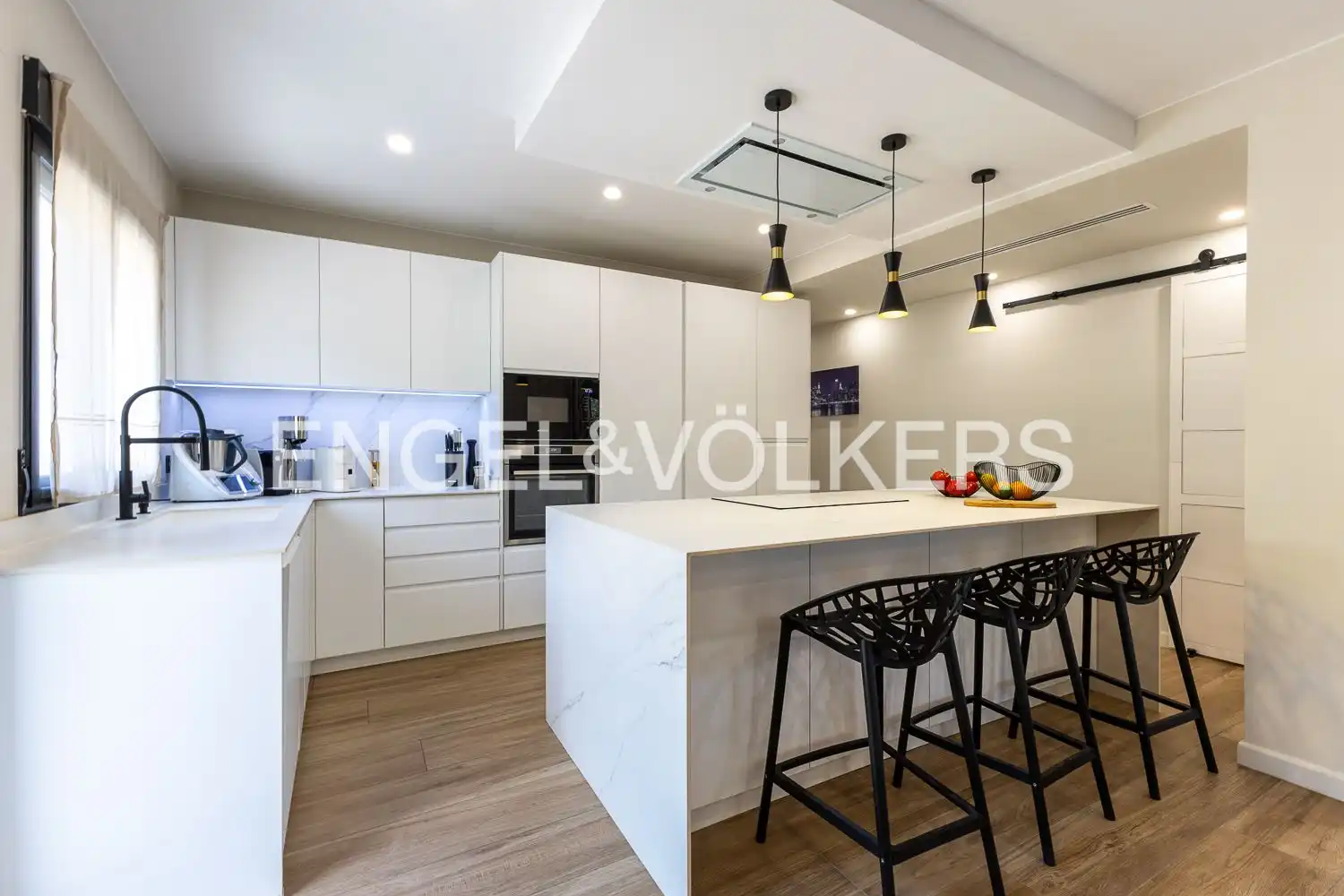 Cocina de Casa o chalet en venta en Carcaixent con Aire acondicionado, Calefacción y Jardín privado