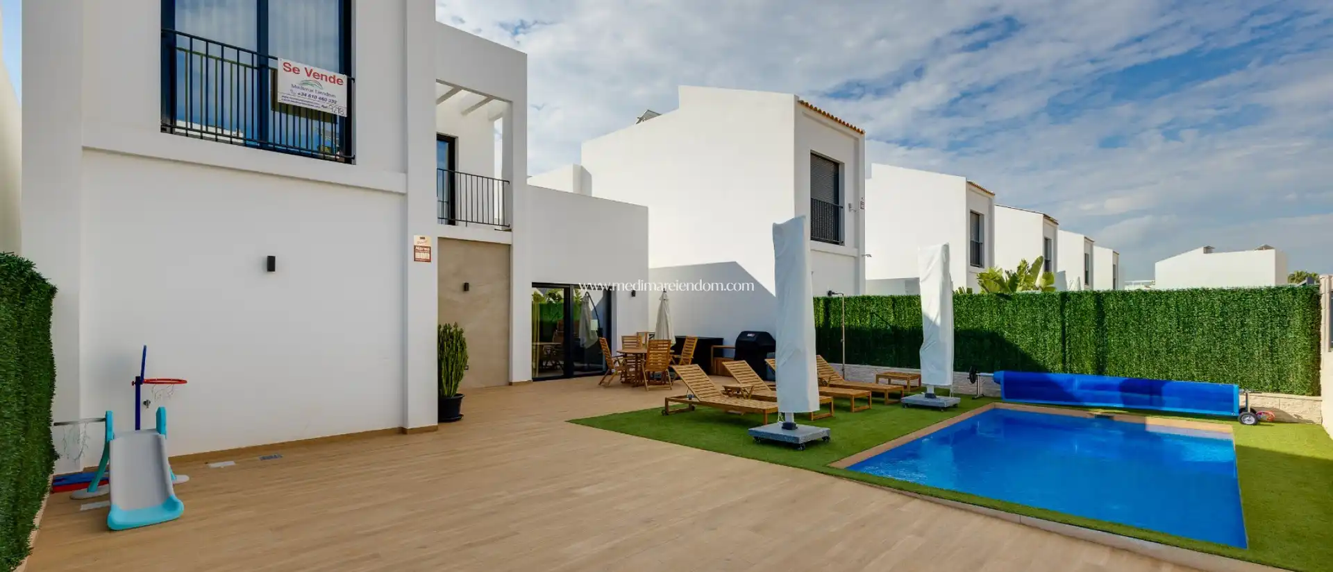 Terraza de Casa o chalet en venta en Rojales con Aire acondicionado, Calefacción y Jardín privado