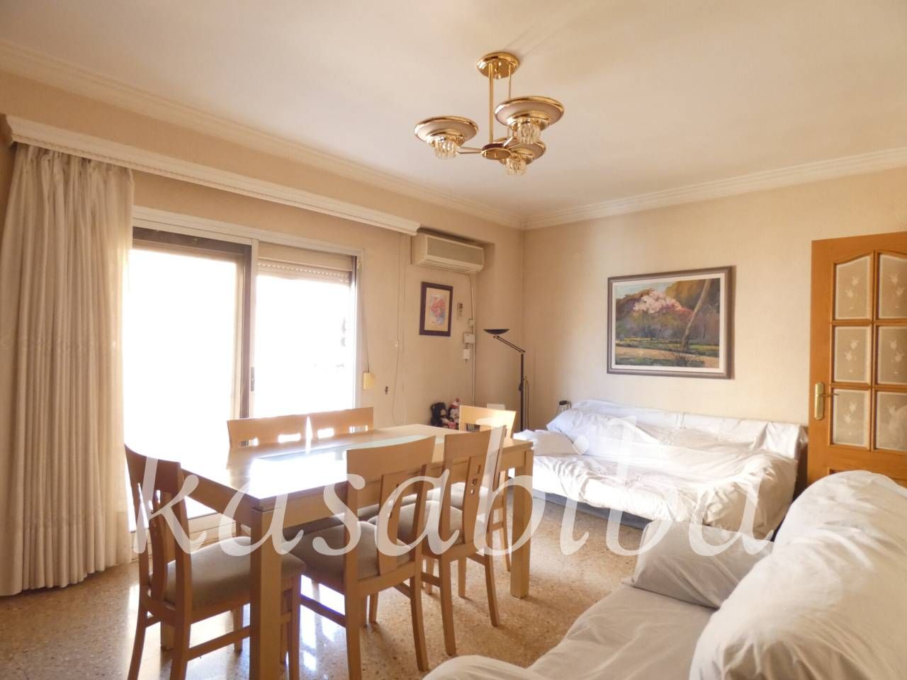Living room of Flat for sale in Aldaia  with Balcony