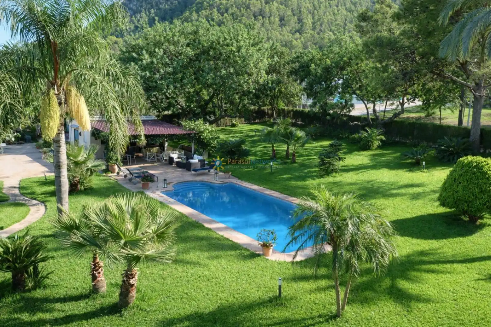 Piscina de Casa o chalet en venta en Gandia con Aire acondicionado, Calefacción y Jardín privado