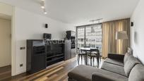 Living room of Apartment for sale in  Barcelona Capital  with Air Conditioner, Heating and Parquet flooring