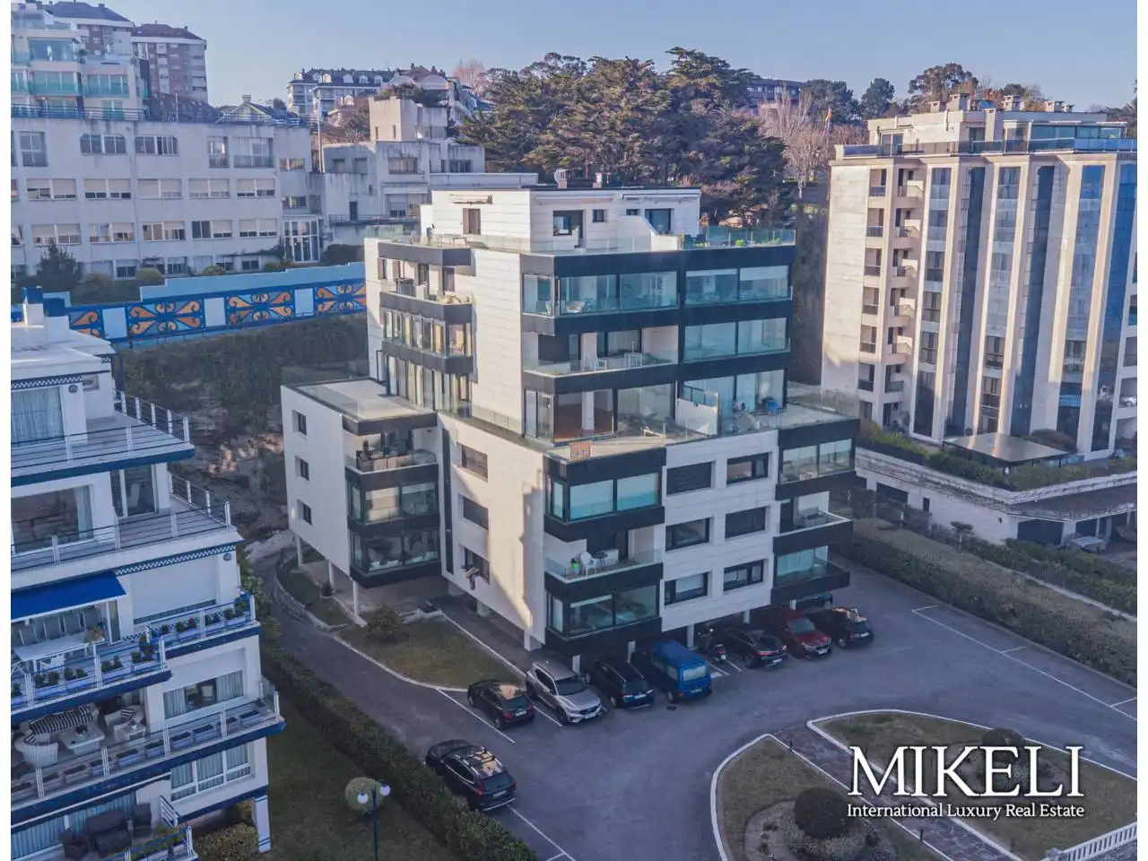 Vista exterior de Piso en venta en Santander con Calefacción, Parquet y Terraza