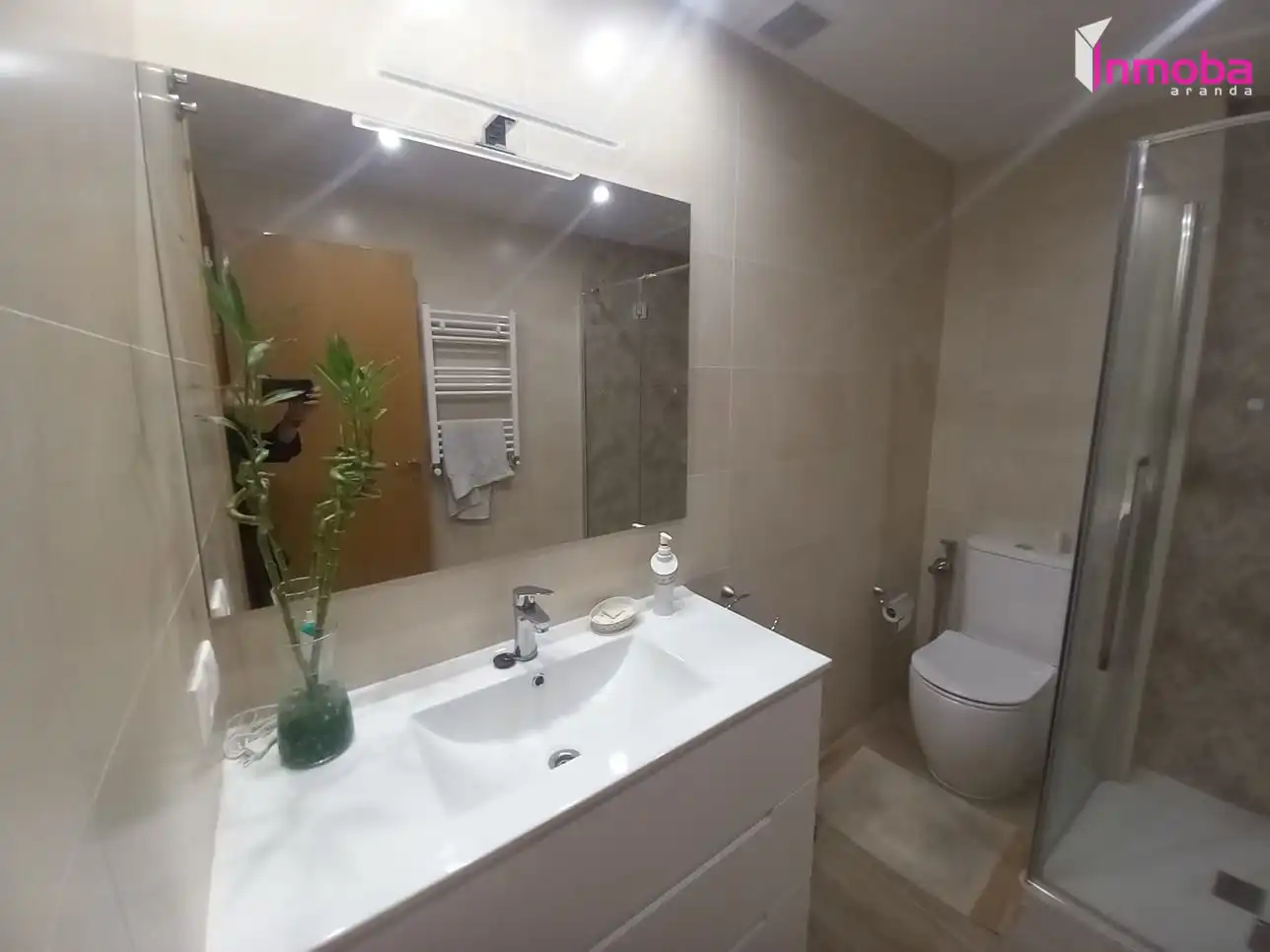 Bany de Casa o xalet en venda en Aranda de Duero amb Calefacció, Jardí privat i Parquet
