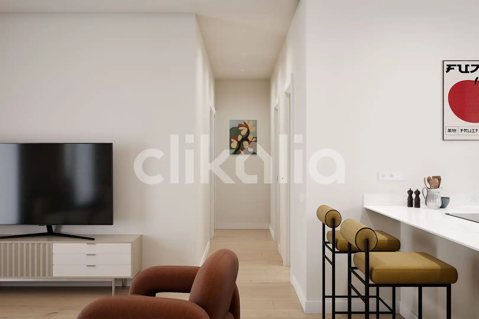 Sala d'estar de Pis en venda en Sevilla amb Aire condicionat, Calefacció i Terrassa