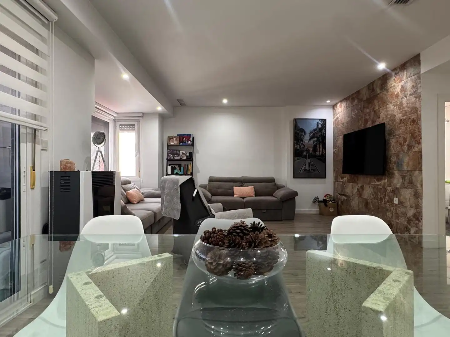 Sala de estar de Piso en venta en Alicante / Alacant con Aire acondicionado, Calefacción y Terraza
