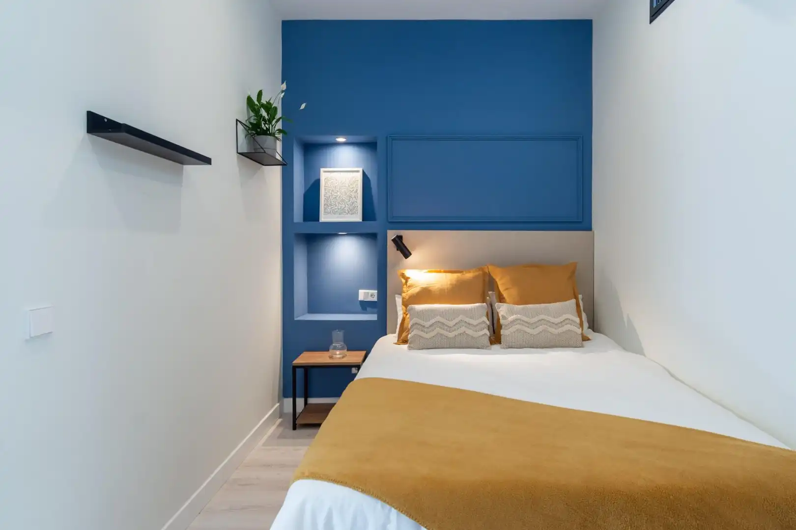 Bedroom of Study for rent in Madrid  with Air Conditioner, Heating and Furnished