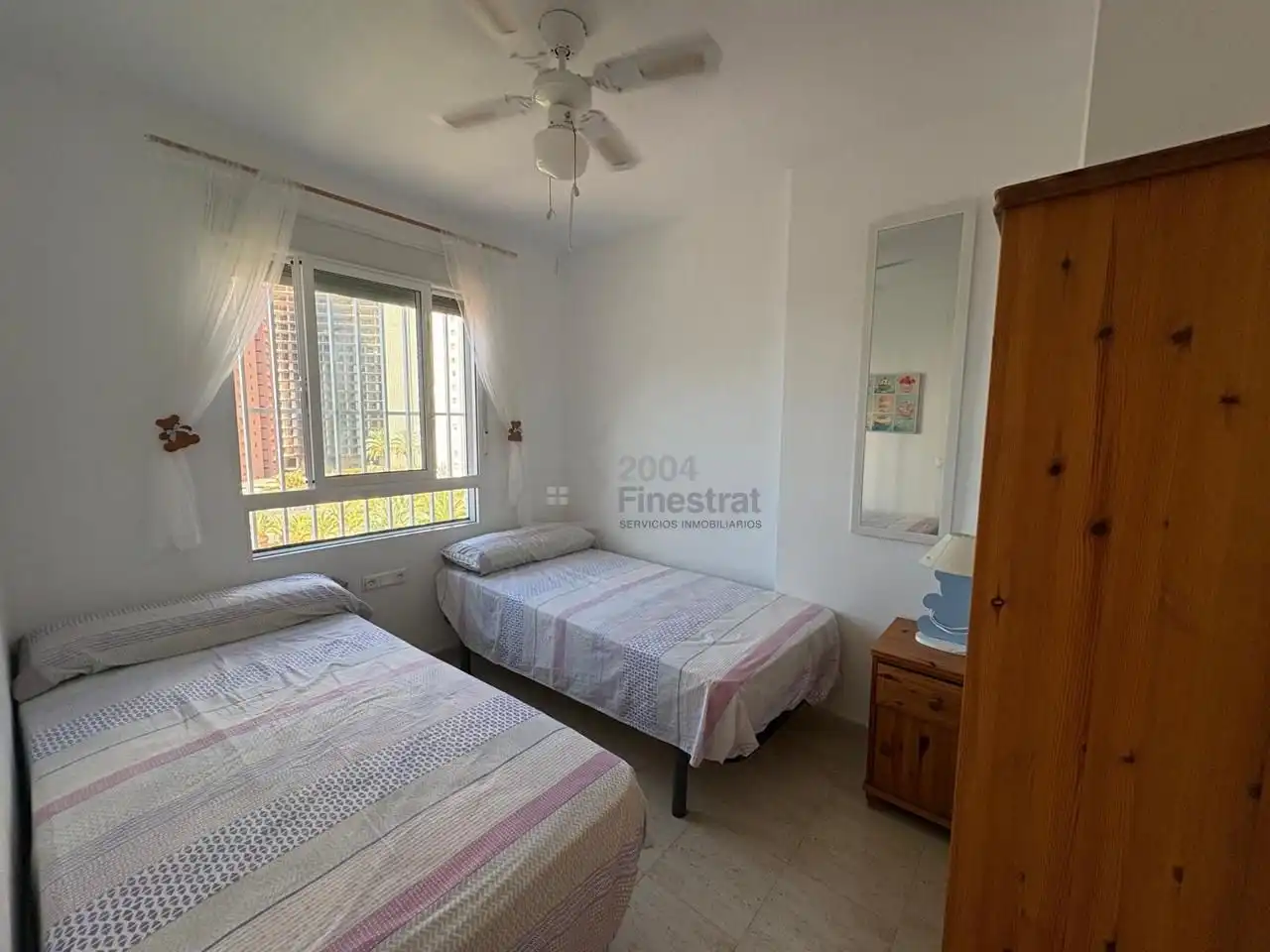 Schlafzimmer von Wohnung zur Miete in Finestrat mit Möbliert
