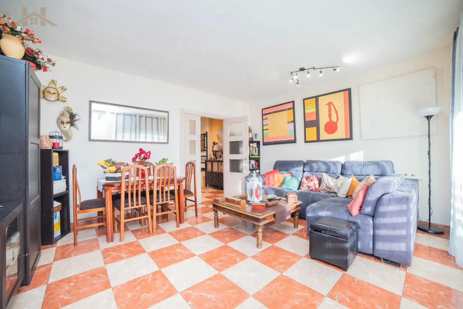 Sala de estar de Piso en venta en Leganés con Aire acondicionado, Calefacción y Terraza