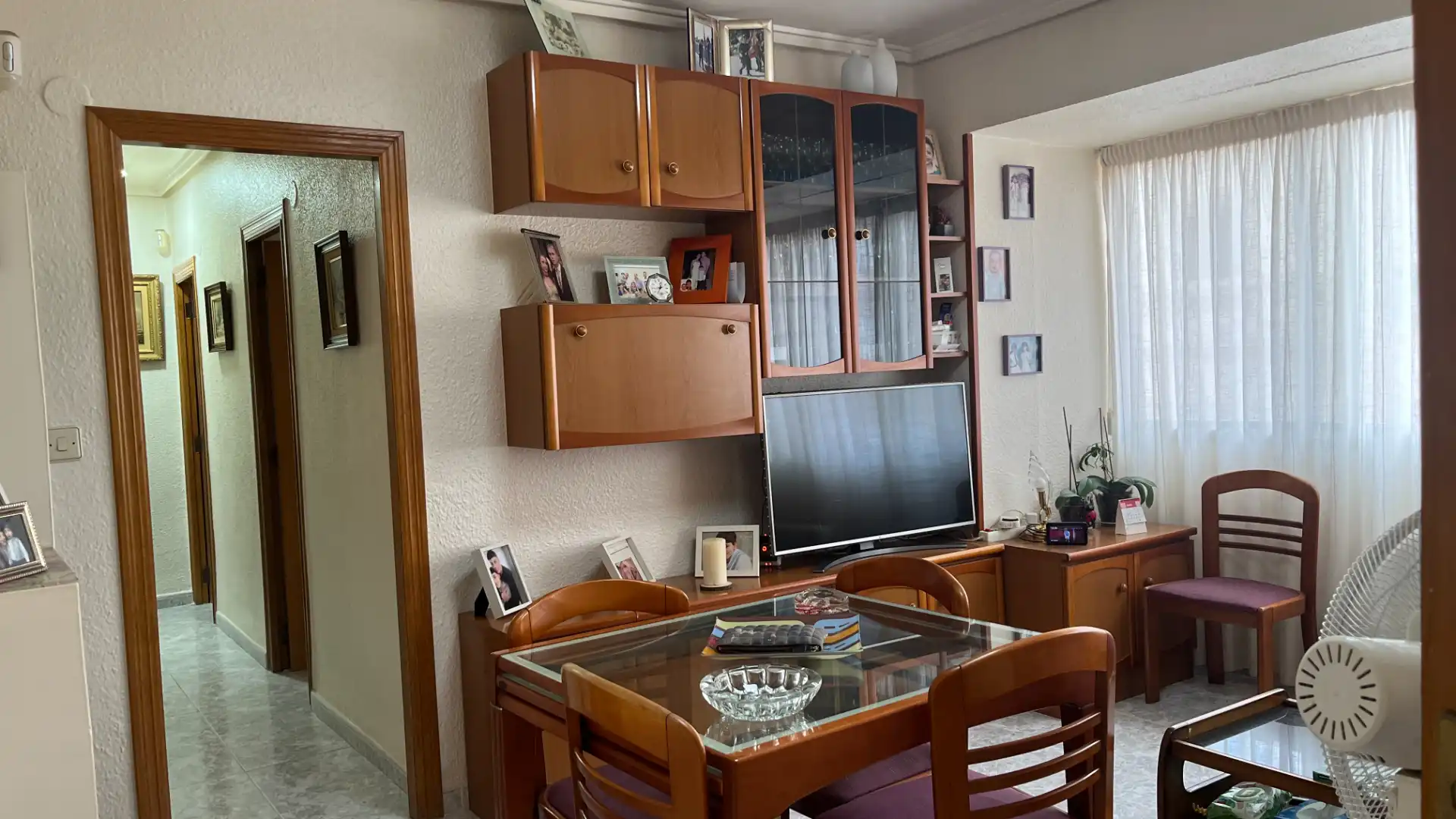 Living room of Flat for sale in Valencia  with Air Conditioner