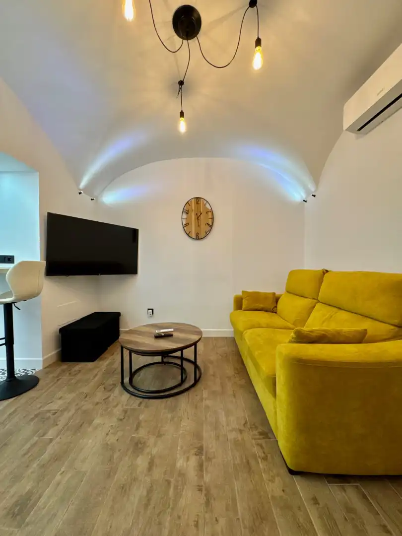 Sala d'estar de Pis en venda en Cáceres amb Aire condicionat, Moblat i Forn