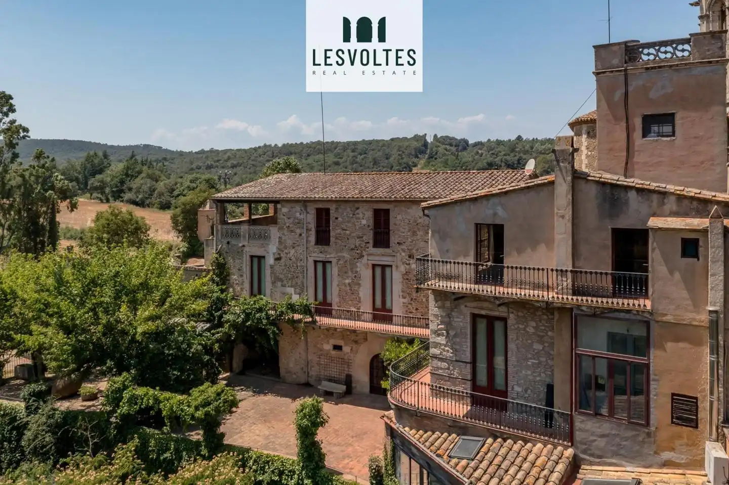 Vista exterior de Casa o chalet en venta en Sant Martí Vell con Aire acondicionado, Calefacción y Jardín privado