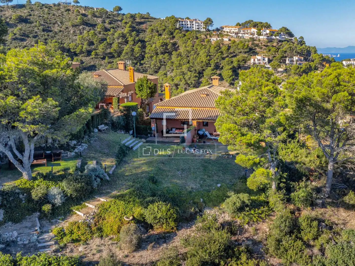Vista exterior de Casa o xalet en venda en Begur amb Jardí privat, Terrassa i Piscina