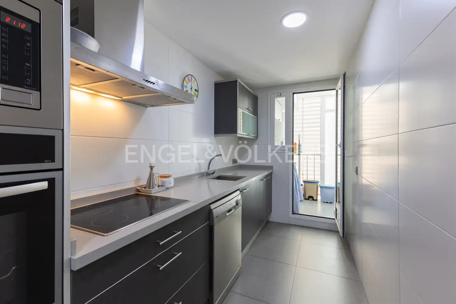 Cocina de Piso de alquiler en El Puig de Santa Maria con Aire acondicionado, Calefacción y Terraza