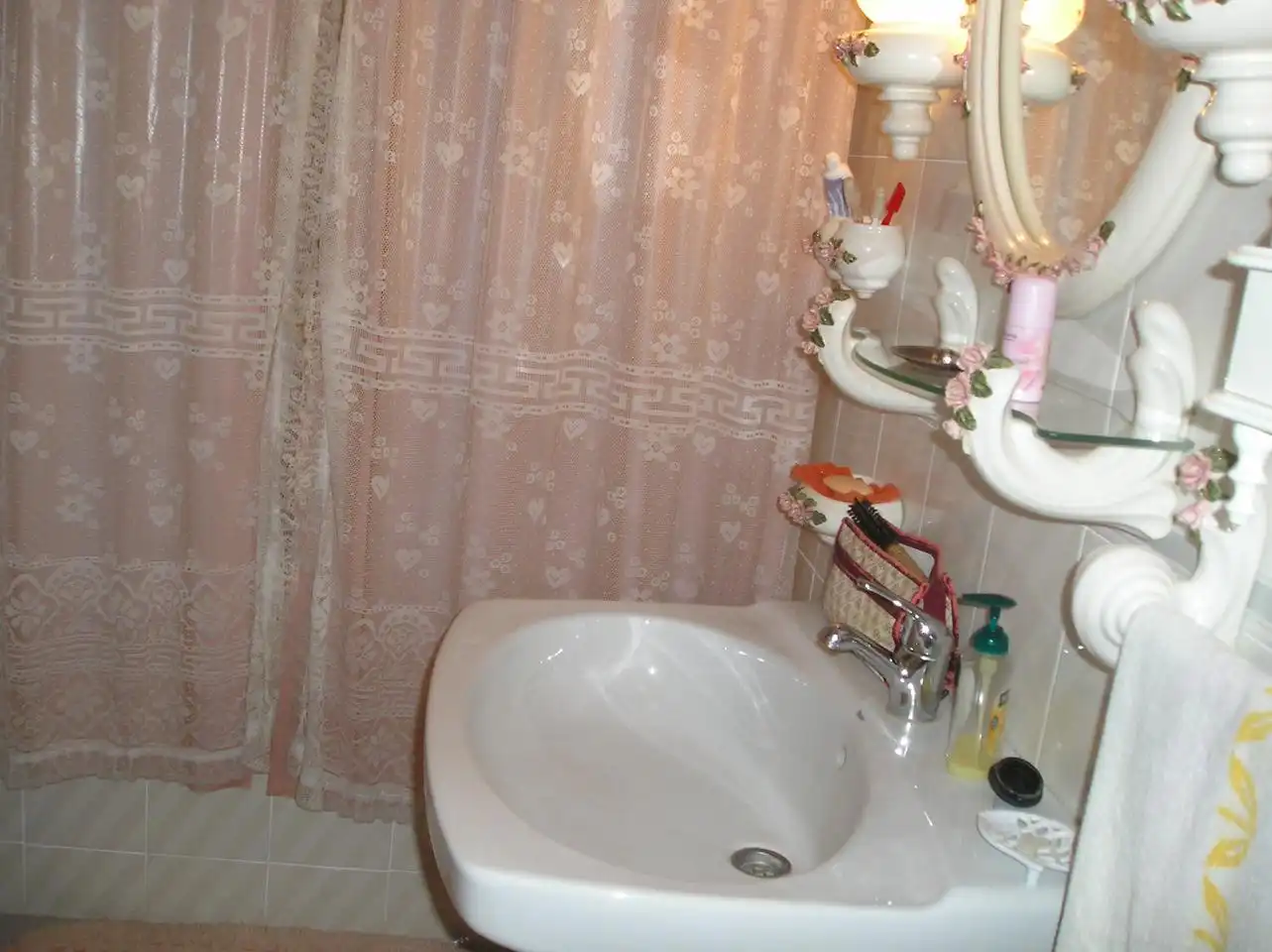 Bany de Casa o xalet en venda en Terrer amb Terrassa i Moblat