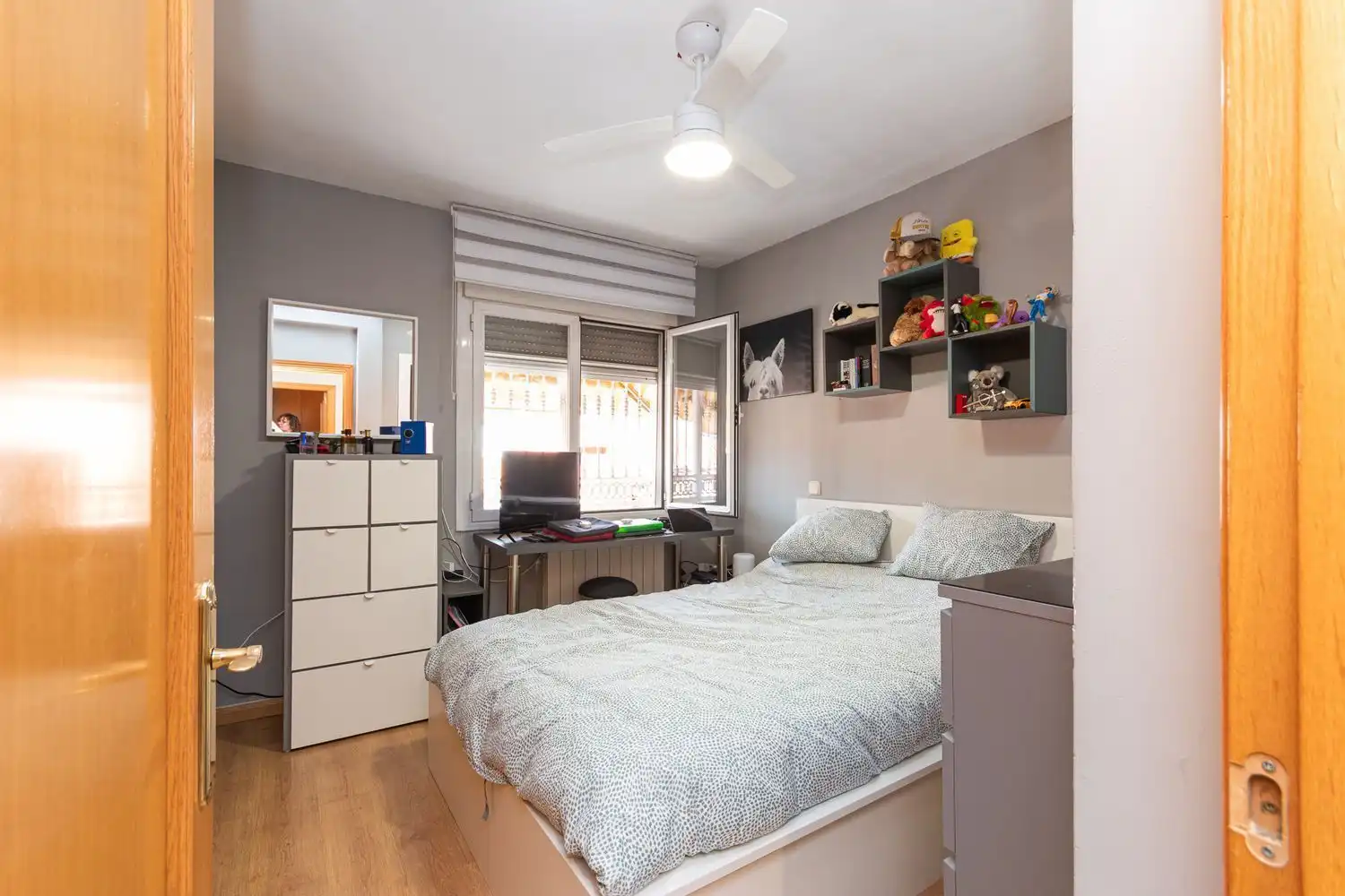 Bedroom of Houses for sale in Fuenlabrada  with Air Conditioner, Heating and Storage room