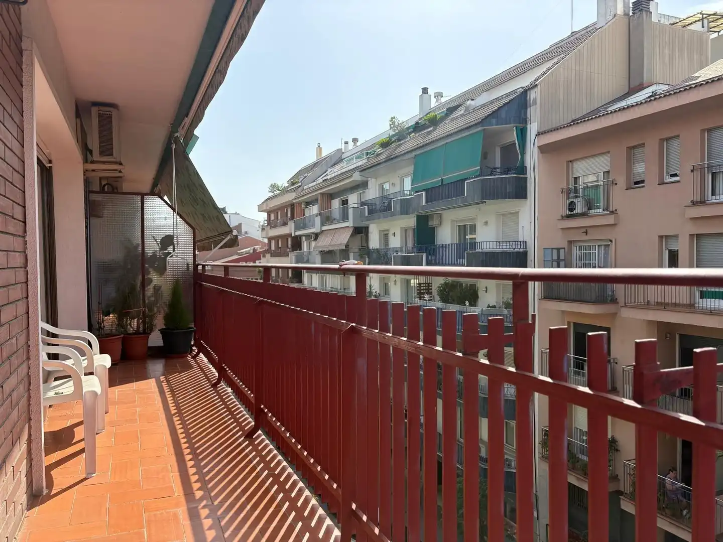 Balcony of Flat for sale in Granollers  with Air Conditioner, Heating and Furnished