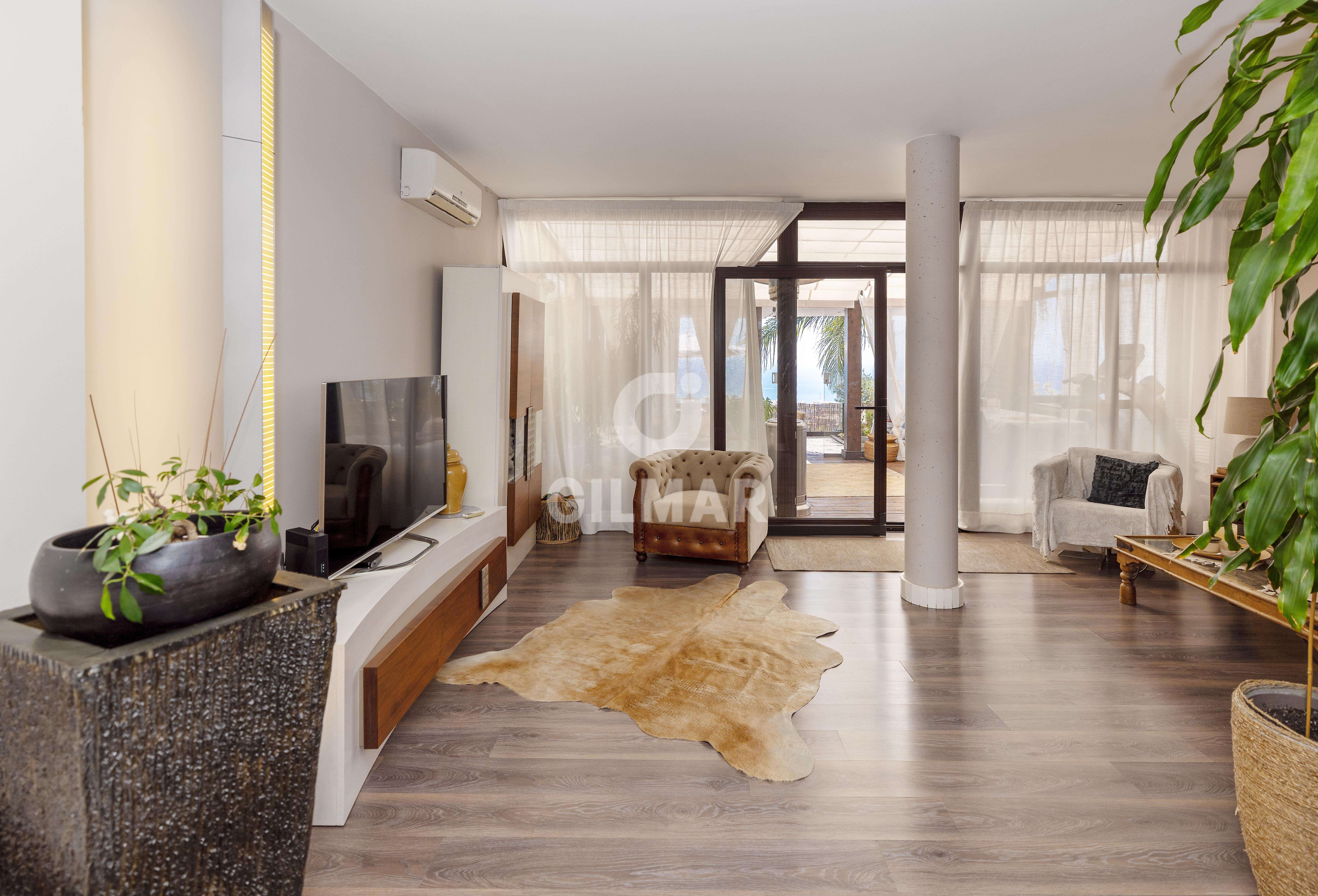 Living room of Apartment for sale in Benalmádena  with Heating, Private garden and Storage room