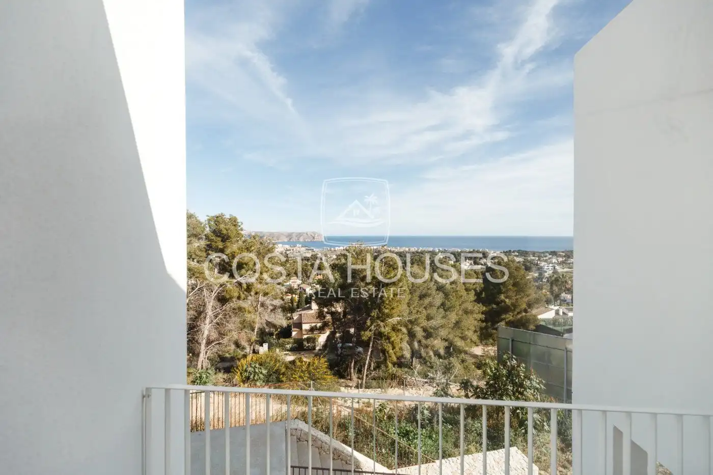 Balcony of Houses for sale in Jávea / Xàbia  with Air Conditioner, Private garden and Terrace