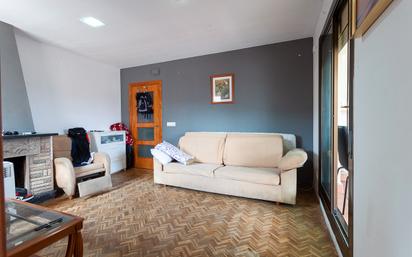 Sala d'estar de Àtic en venda en  Barcelona Capital amb Terrassa i Traster