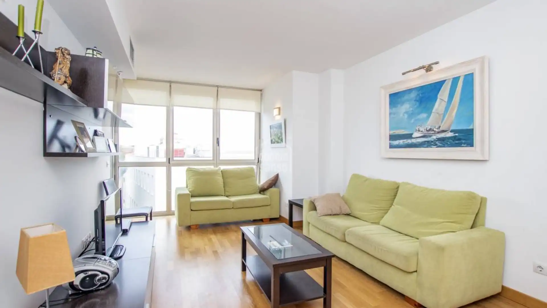 Sala de estar de Apartamento en venta en Maó - Mahón con Calefacción, Jardín privado y Terraza