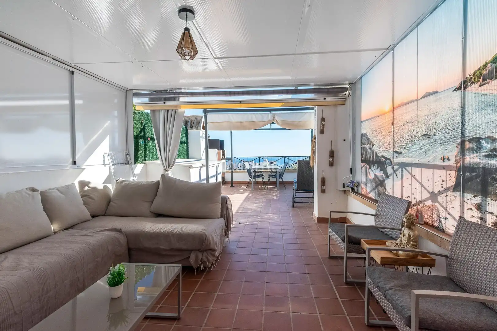 Terraza de Finca rústica en venta en Finestrat con Aire acondicionado, Terraza y Trastero