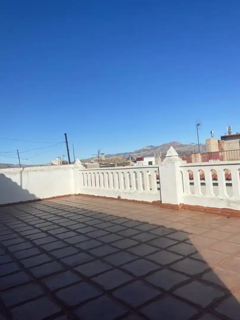 Vista exterior de Planta baja en venta en Aspe con Amueblado, Lavadora y Microondas