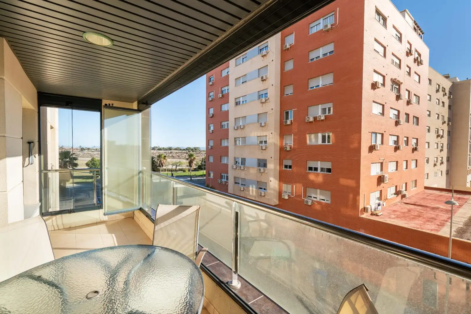 Terrace of Flat for sale in Almería  with Air Conditioner, Terrace and Storage room