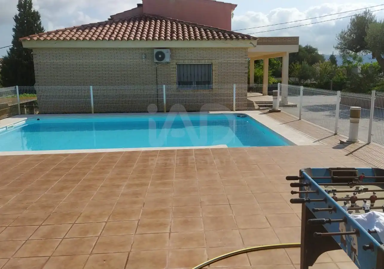 Swimming pool of Houses for sale in Roquetes  with Air Conditioner, Heating and Terrace