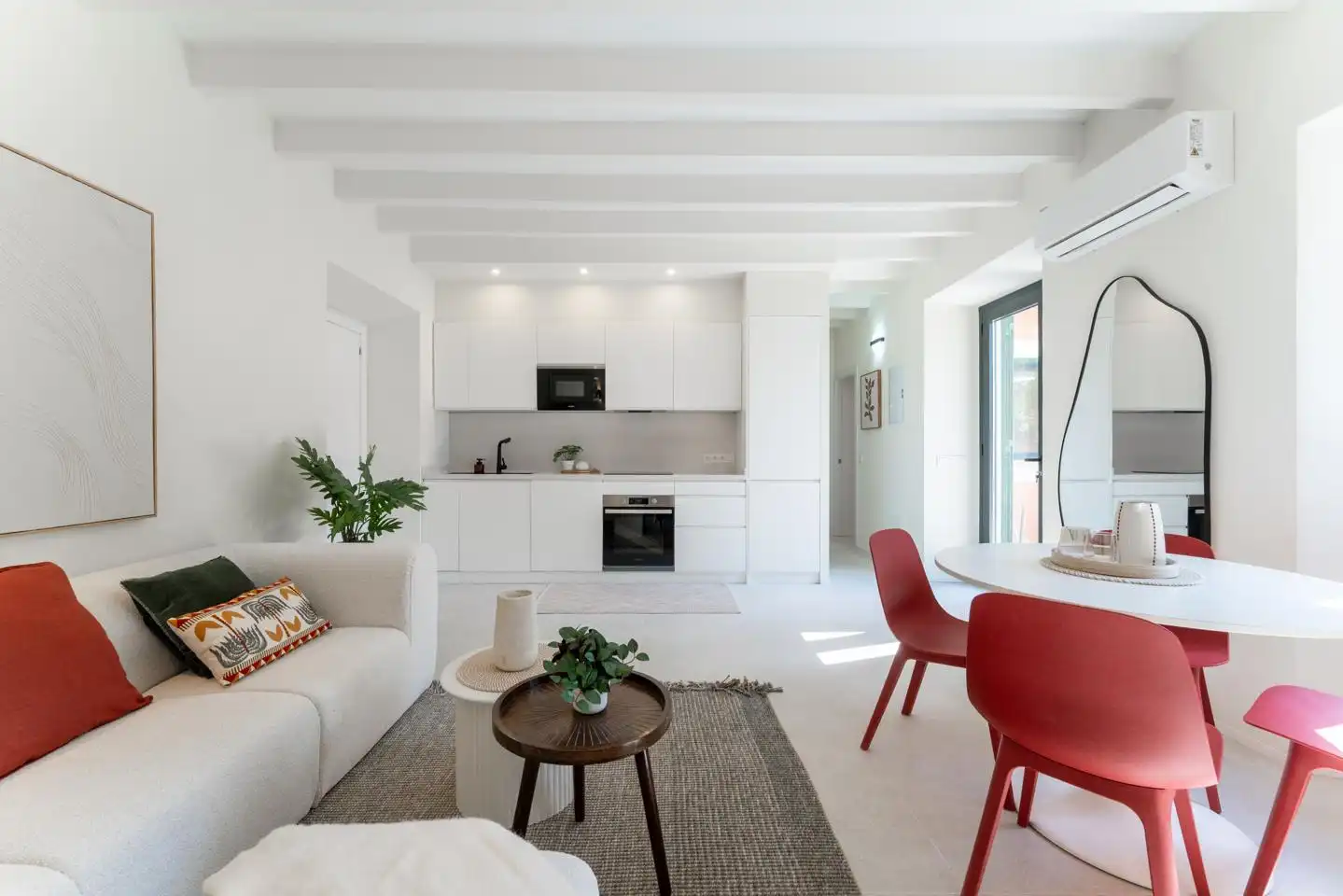 Sala d'estar de Casa o xalet en venda en  Palma de Mallorca amb Aire condicionat, Jardí privat i Terrassa