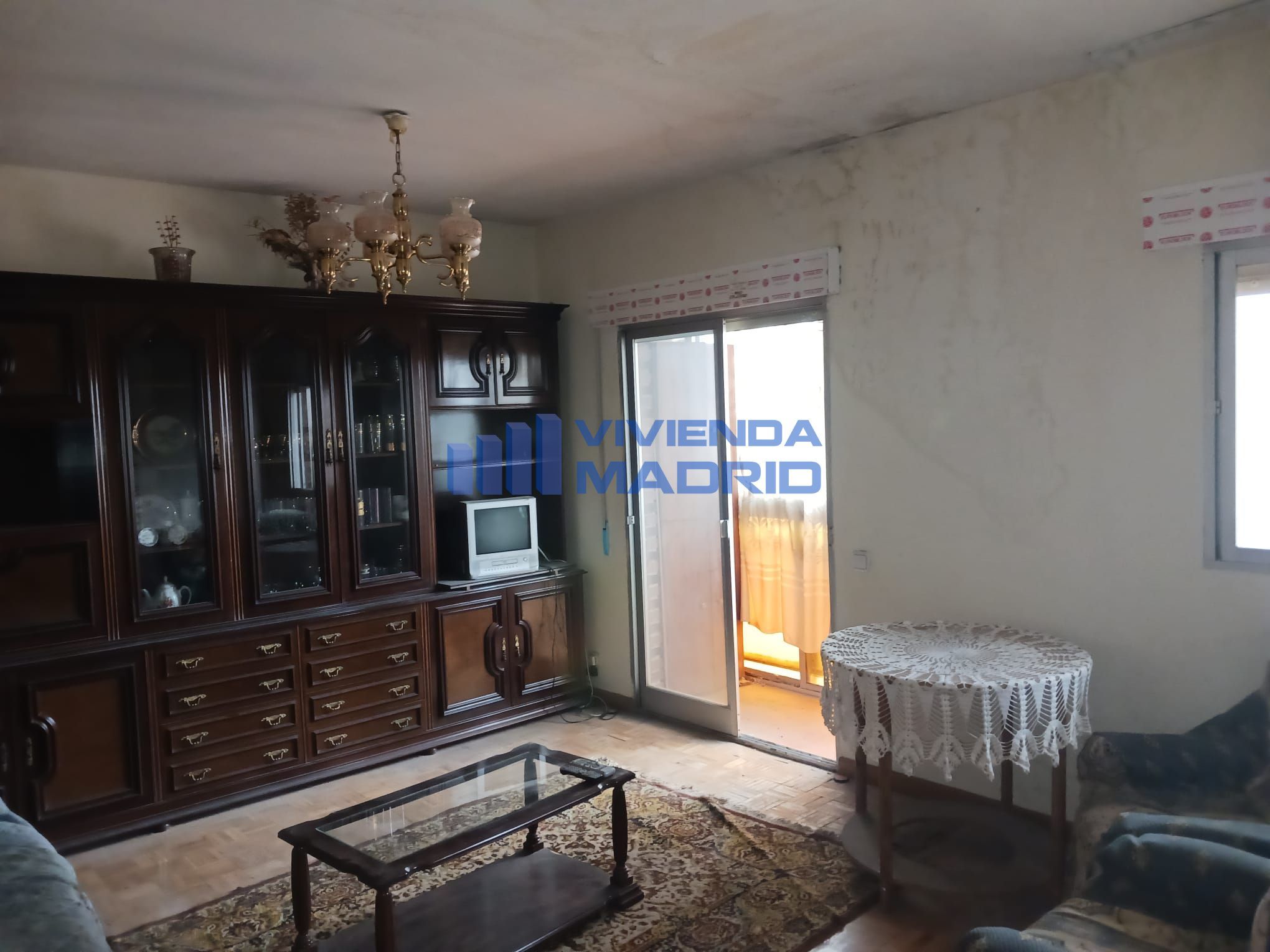 Living room of Flat for sale in  Madrid Capital