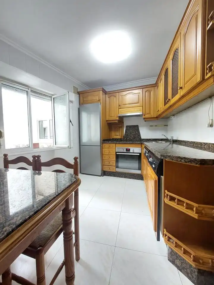 Kitchen of Flat for sale in Gijón   with Heating and Balcony