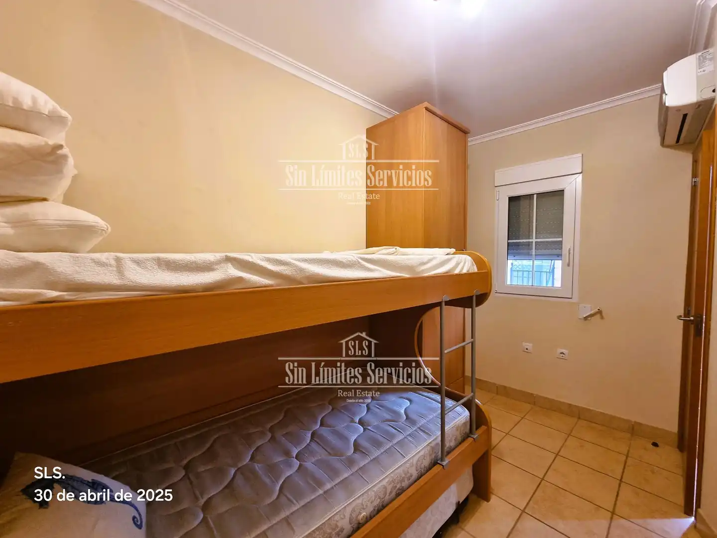 Schlafzimmer von Wohnung zum Verkauf in Alcalà de Xivert mit Klimaanlage, Heizung und Privatgarten