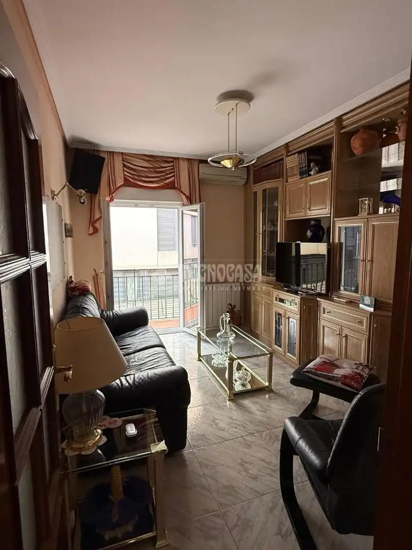 Sala de estar de Piso en venta en Madrid