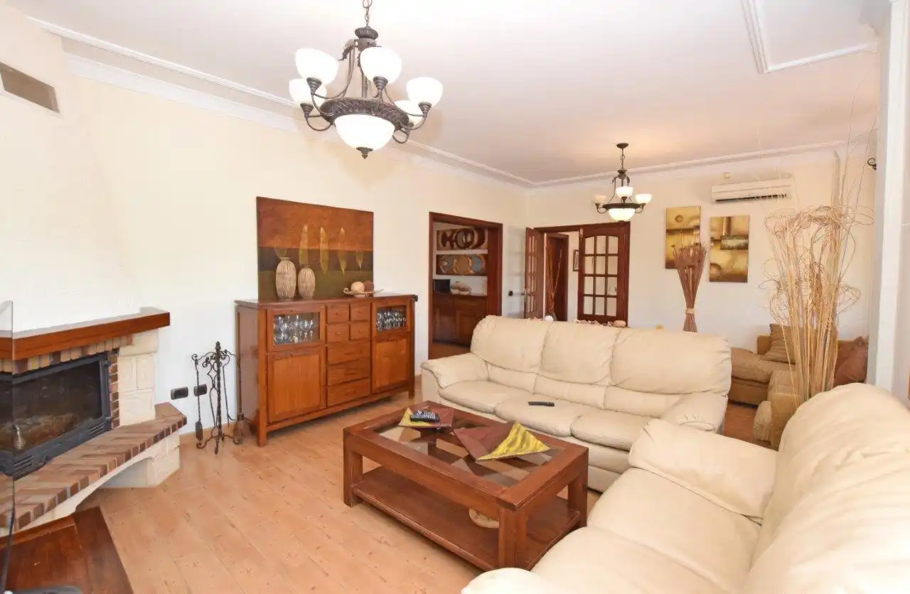 Sala de estar de Casa o chalet en venta en San Miguel de Abona con Aire acondicionado, Jardín privado y Terraza