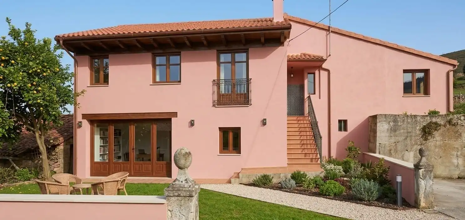 Außenansicht von Country house zum Verkauf in Parres mit Heizung, Privatgarten und Möbliert