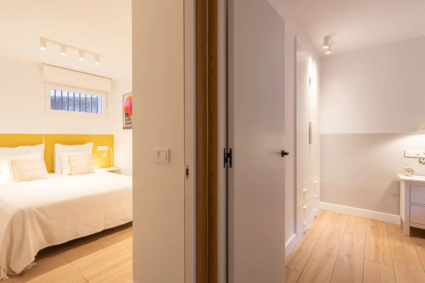 Bedroom of Flat for rent in Madrid  with Heating, Furnished and Oven