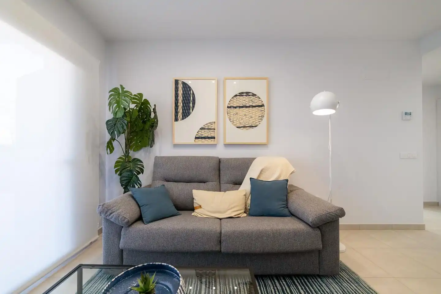 Sala d'estar de Casa o xalet en venda en Pulpí amb Aire condicionat, Terrassa i Piscina