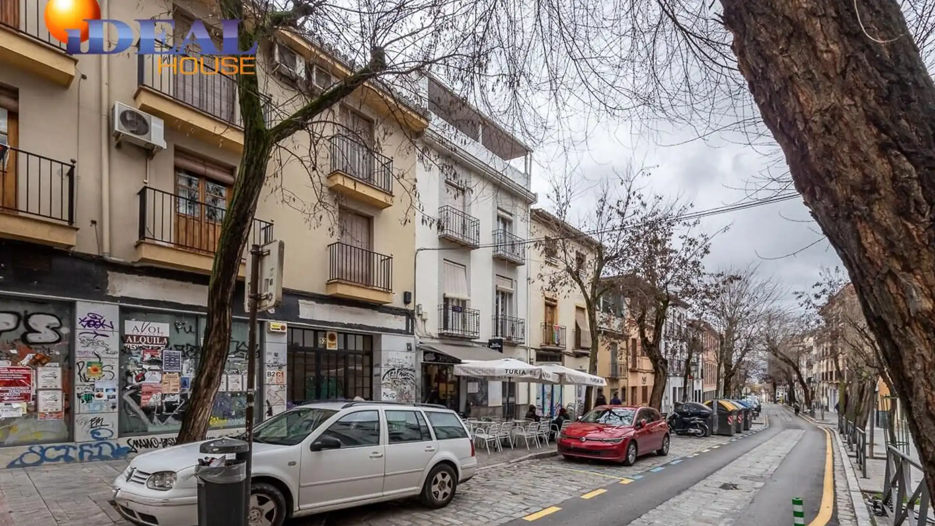 Exterior view of Houses for sale in  Granada Capital  with Air Conditioner and Terrace